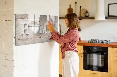 Magnetic marker board home text version