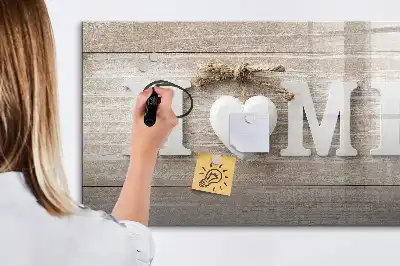 Magnetic marker board home text version