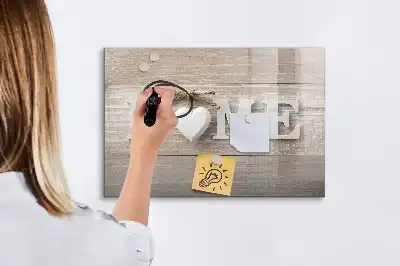 Magnetic marker board home text version
