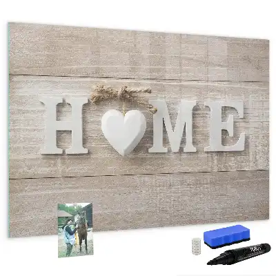 Magnetic marker board home text version