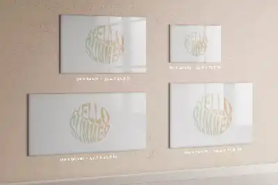 Magnetic marker board welcome summer sign