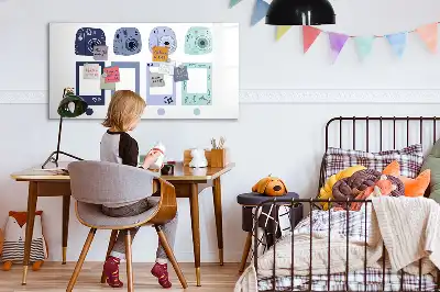 Magnetic marker board polaroid frames