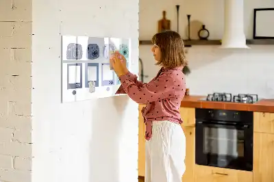 Magnetic marker board polaroid frames