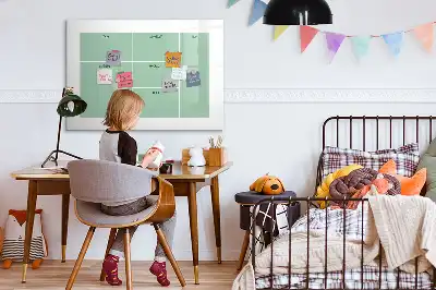 Magnetic marker board desk organizer