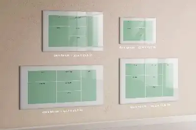 Magnetic marker board desk organizer