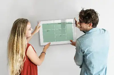 Magnetic marker board desk organizer