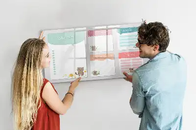 Magnetic glass dry erase board wishlist