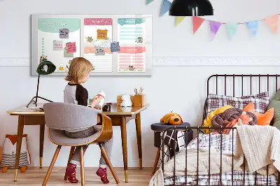 Magnetic glass dry erase board wishlist