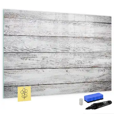 Magnetic glass dry erase board painted finish