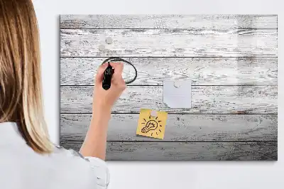 Magnetic glass dry erase board painted finish