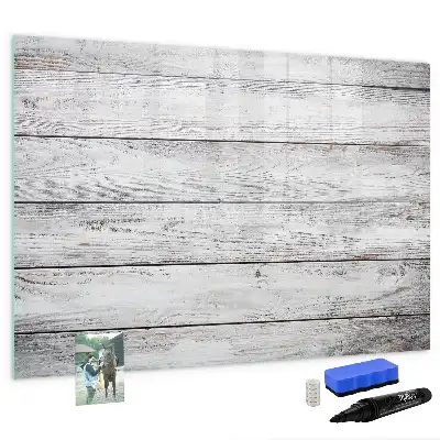 Magnetic glass dry erase board painted finish