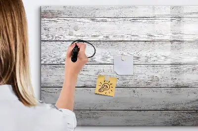 Magnetic glass dry erase board painted finish