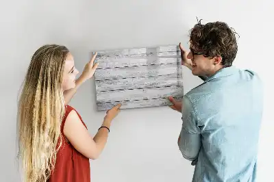 Magnetic glass dry erase board painted finish