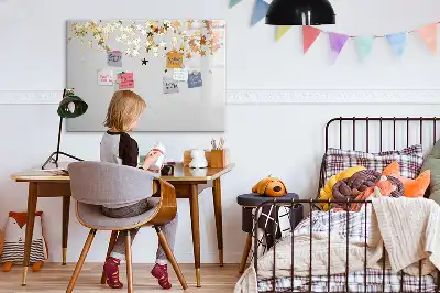 Magnetic marker board Stars design
