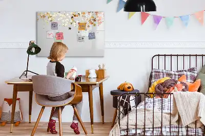 Magnetic marker board Stars design