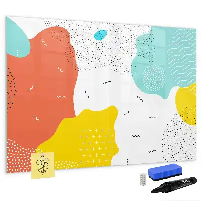 Magnetic marker board POP abstraction design