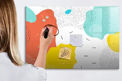 Magnetic marker board POP abstraction design