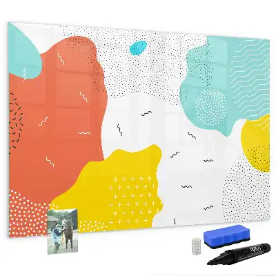 Magnetic marker board POP abstraction design