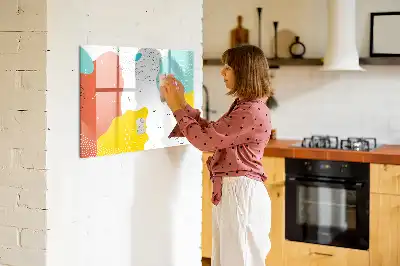 Magnetic marker board POP abstraction design