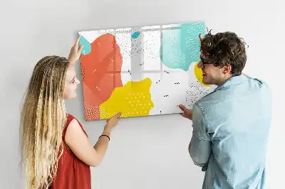 Magnetic marker board POP abstraction design