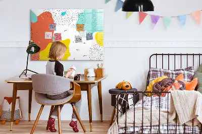 Magnetic marker board POP abstraction design