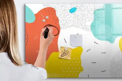 Magnetic marker board POP abstraction design