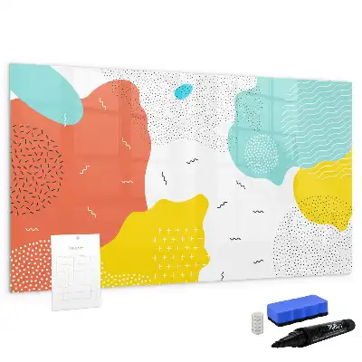 Magnetic marker board POP abstraction design