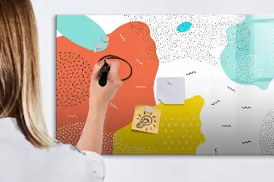 Magnetic marker board POP abstraction design