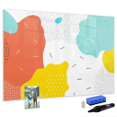 Magnetic marker board POP abstraction design