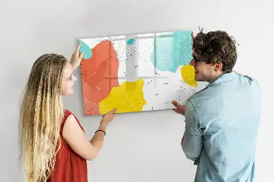 Magnetic marker board POP abstraction design