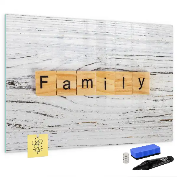 Magnetic marker board family design