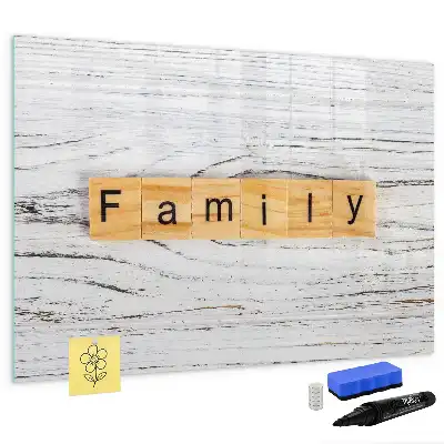 Magnetic marker board family design