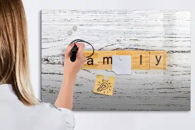 Magnetic marker board family design