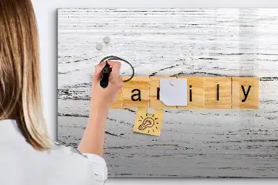Magnetic marker board family design