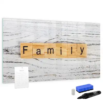 Magnetic marker board family design