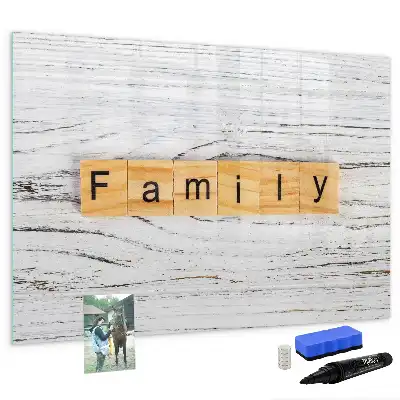 Magnetic marker board family design