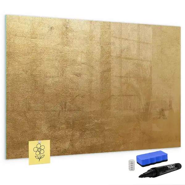 Magnetic glass dry erase board decorative wall mounted design