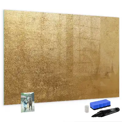 Magnetic glass dry erase board decorative wall mounted design