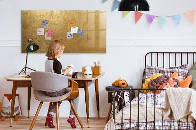 Magnetic glass dry erase board decorative wall mounted design