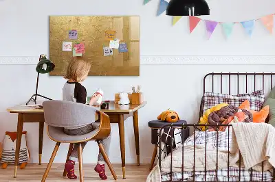 Magnetic glass dry erase board decorative wall mounted design