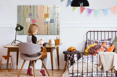 Magnetic marker board colorful