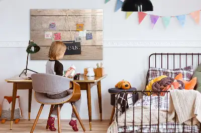 Magnetic marker board with You can do it text