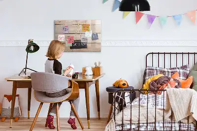 Magnetic marker board with You can do it text