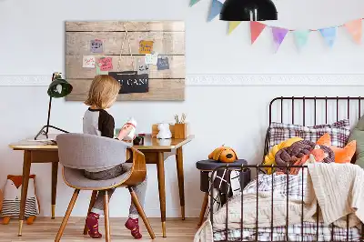 Magnetic marker board with You can do it text