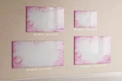 Magnetic marker board abstraction with roses