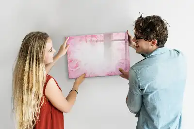 Magnetic marker board abstraction with roses