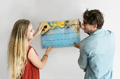 Magnetic marker board beach accessories theme