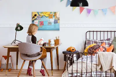 Magnetic marker board beach accessories theme