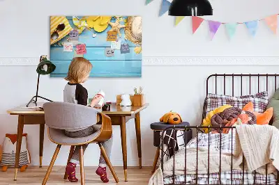 Magnetic marker board beach accessories theme