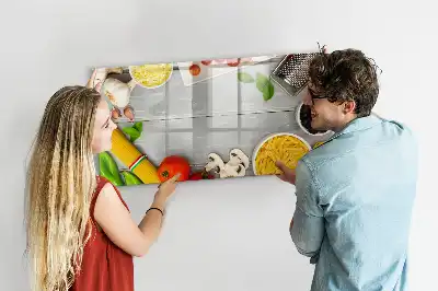 Magnetic glass dry erase board ingredients